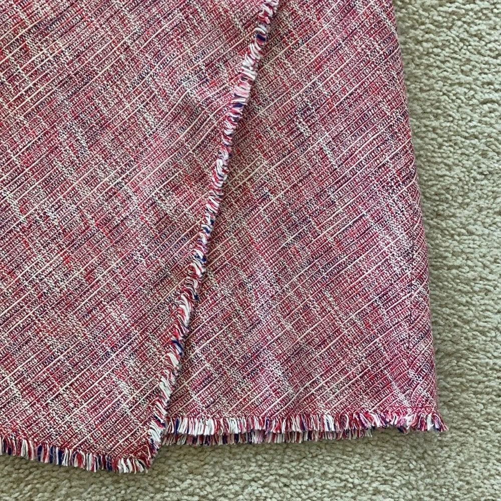 Banana Republic Faux Wrap Fringed Skirt - Picture 3 of 8